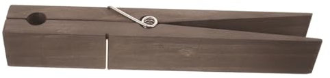 CHILDWEET Wooden Giant Clothespin Towel Rack for Bathroom Decor Strong Wooden Clothes Pins As Towel Holder
