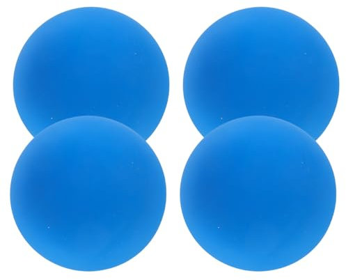 Milisten 4stücke Squash-bälle Aus Hochleistungsfähigem Gummi Leichte Trainingsbälle Für Junge Mädchen Und Erwachsene Für Wettkämpfe Und Koordinationstraining Blau