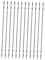 Operitacx 12 Pièces Lames de Scie à Chantourner U Shaped pour Sciage Accessoires pour Outils de Découpe et Modélisme