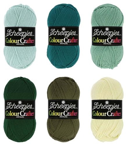 Scheepjes Colour Crafter Paquete de Color 6x50g - 1pc The Veluwe