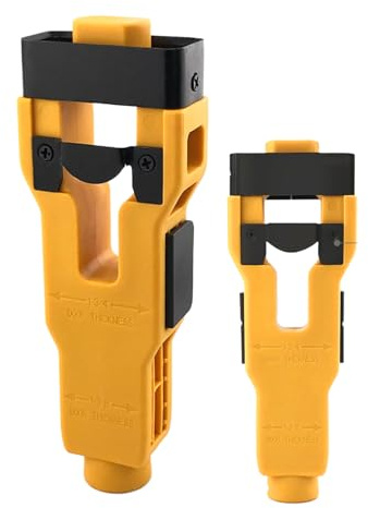 Mortar Door Lock Tool - Hole Drilling Kit, | Manual Precision Milling Machine, Ergonomic Tool, Professional Installation Lock Accessory