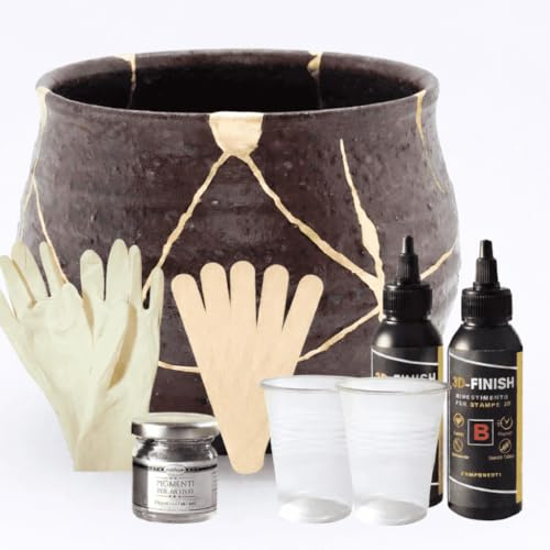 Resin Pro® Kit di Riparazione Kintsugi – Ripara e Trasforma la Tua Ceramica con Eleganza Made in Italy
