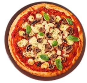 Plato para pizza de cerámica artesanal 31 cm – Fabricación francesa – Piedra para pizza para horno y barbacoa – Cocinar Homogénico Pan, Tarta y Pizza – Terracota esmaltada alimentaria