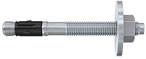 fischer Bolzenanker mit großer Scheibe FAZ II 12/10 GS gvz, Schwerlastanker mit hoher Tragfähigkeit, Ankerbolzen für Befestigungen von Holzkonstruktionen, Seismik- & ETA-Zulassung