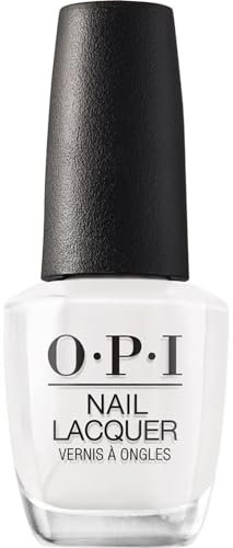 OPI Nail Polish | Nagellack mit bis zu 7 Tagen Halt | Ergiebig, Langlebig & Splitterfest | Weißtönen | Alpine Snow | 15 ml