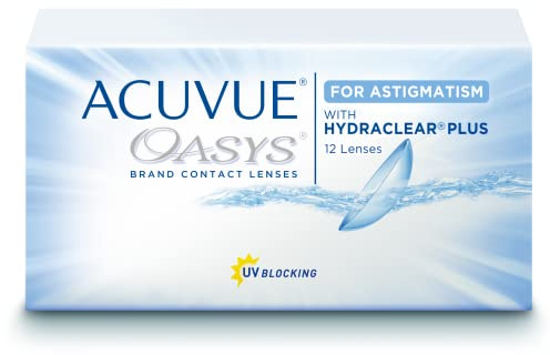 Acuvue Oasys for Astigmatism 2-Wochenlinsen weich, 12 Stück/BC 8.6 mm/DIA 14.5 / CYL -0.75 / Achse 160 / -1.5 Dioptrien