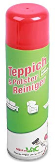 Teppich- und Polsterreiniger Aktivschaum Reinigungsschaum zur Teppichreinigung, Polsterreinigung und Polsterpflege im Haushalt und Auto – Reinigt Kraftvoll und Gründlich – 1 x 500 ml