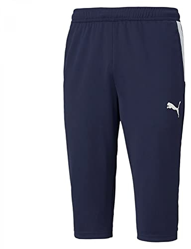 PUMA Herren Teamliga Training 34 Pants, Peacoat-puma White, XL EU
