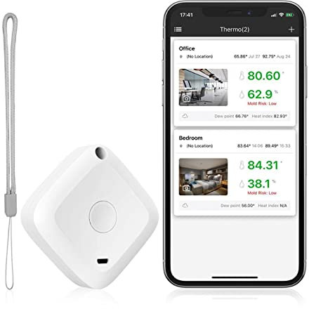 Thermomètre de piscine numérique Thermomètre sans fil Hygromètre Données de données numériques C / F Alarme d'humidité de température Bluetooth intérieure alarme d'humidité Thermomètre à eau flottant
