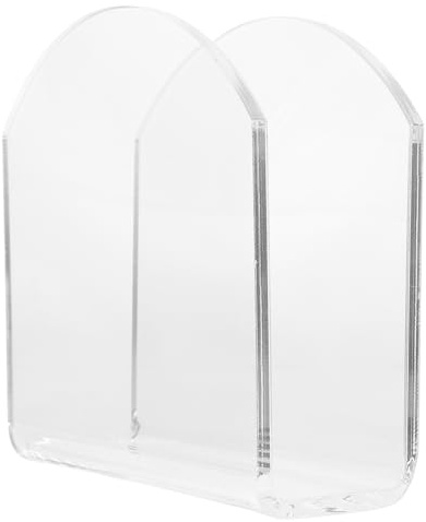 BUGUUYO Servilletero Diseño Elegante Independiente de Acrílico Práctico y Moderno que Evita Servilletas se Deslicen para Cocina y Escritorio