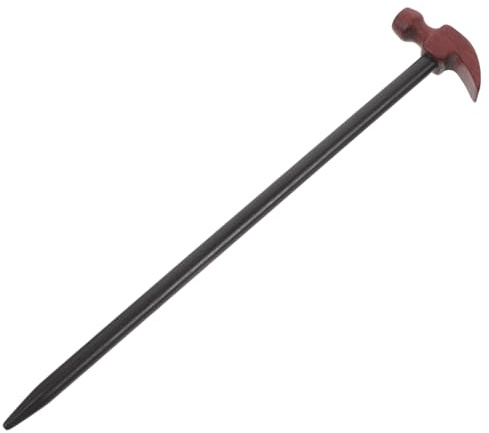 CATIEBYE Vintage Hammer-Shaped Ebony Hairpin Hand-Carved Chinese Hair Stick for Women Traditional Wooden Hair Chopsticks for Updo and Buns Artistic Black