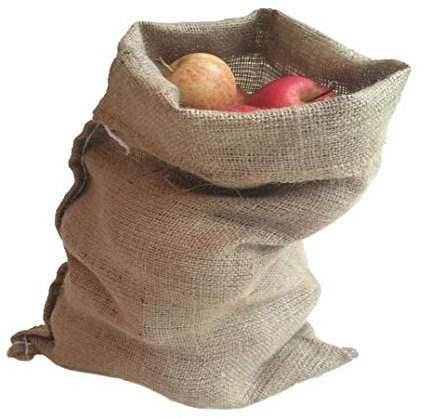 Nutley's Strong & Durable Hessian Jute Potato Sacks 30cm x 45cm (Pack of 5)