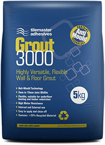 Tilemaster Adhesives Grout 3000 Sandstone 5kg by Tilemaster Adhesives