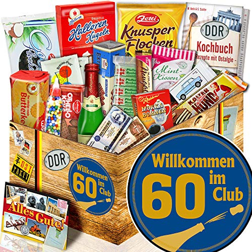 Wilkommen im Club 60 - Geburtstag 60 Mama - Süßigkeiten Paket XXL