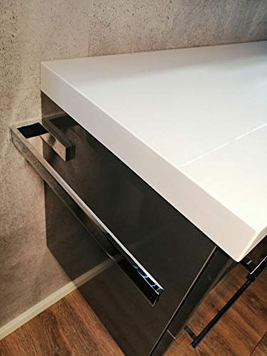 PROKIRA® Handtuchhalter/Handtuchstange/Massiv/Chrom glänzend (PZ11271)