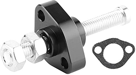 Ajustador del tensor de cadena para CBR / CB VF VTR, tensor de cadena de distribuci¨®n de leva de aleaci¨®n de aluminio con junta (Negro)