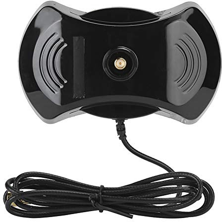 Antena Wi-Fi Base magnética del Soporte Conector RP-SMA y Cable de extensión de 3.9 pies Base magnética de frecuencia única/Doble para enrutador inalámbrico Tarjeta de Red inalámbrica con SMA