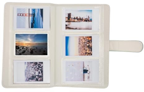 Mini Album Photo 96 Pochettes pour Film 3 Pouces, Petit Album Photo pour Fujifilm Mini LiPlay 11 9 8 7s 90 25 70, pour Share SP 2