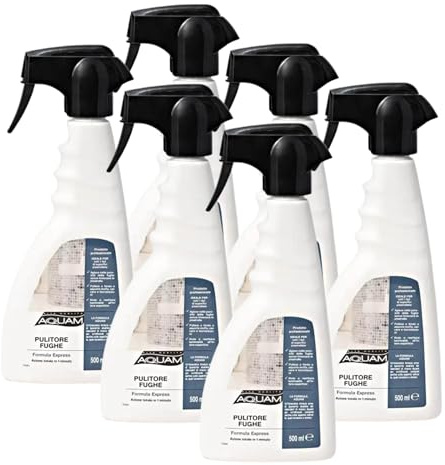 Aquam Detergente Pulitore Fughe Spray 500ml (6 Spray)