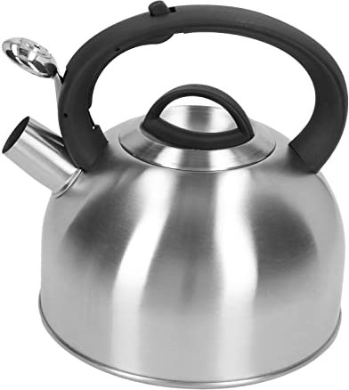 KWMAEEUID Hervidor de Agua de Acero Inoxidable de 3 l, de Calentamiento rápido, con Botones de un Toque y Mango Aislado para el hogar