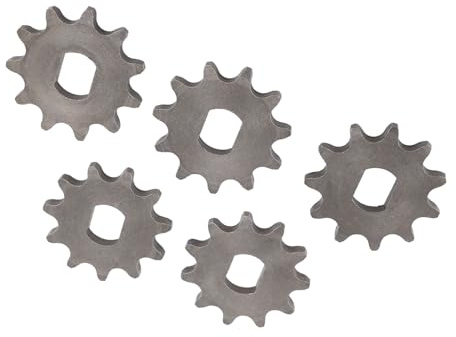CFTGIW 5pcs 420 Motor Sprocket Steel 12x17 Mm Rueda de la Cadena del Motor del Diámetro Interno para My1020 de Alta Velocidad 12T (11T)