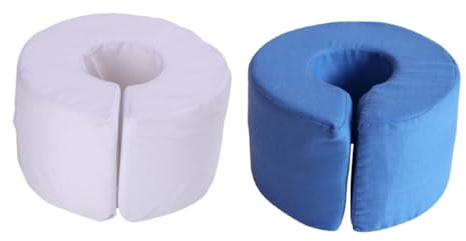 GALPADA 2 pezzi Cuscino Elevazione Piedi per Pressione Talloni Supporto Ergonomico Antidecubito per Anziani Allettati e Lesioni