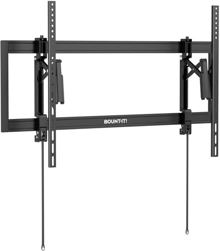 Mount-It! Advanced Extendable Tilt TV Wall Mount for 55–105 Inch TVs, Low Profile 2.1” Heavy-Duty Bracket with 6.8” Extension, Tilt & Swivel, Universal VESA up to 1000×600 mm, Fits 16/24/32” Studs