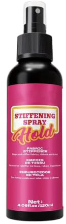 Textil förstyvningsspray 120 ml långtidsformgivning förstyvningsspray för | För kläder och hattar Verstyvning Fixier Spray för virkade hattar filtväskor projekt