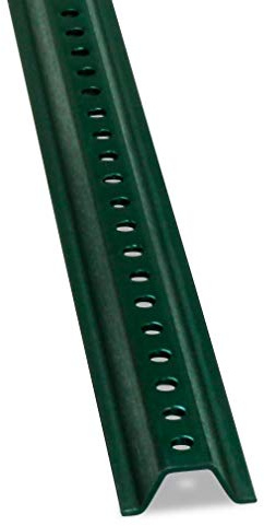SmartSign U-Channel Sign Post, Medium Weight Sign Post, 8 Feet Tall Baked Enamel Steel Post, Pack of 1
