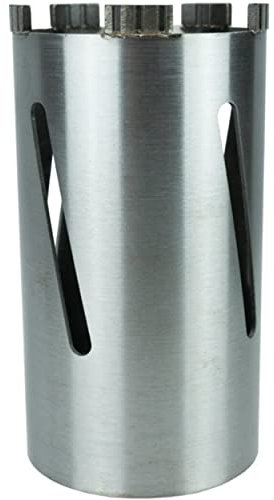 BoDi-TOOLS | Diamantborr laser turbo betong torr M16 kärnborr för betong, lätt armerad betong, murverk och tegel NL: 180 mm | Ø 127 mm