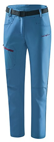 Black Crevice Trekkinghose I Damen Steel Blue I 38 I Wanderhose mit praktischen Taschen I Outdoorhose I wasserabweisend & schnelltrocknend I strapazierfähig & atmungsaktiv