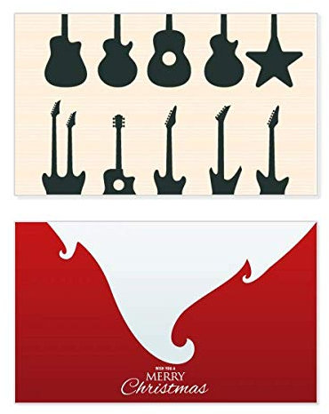 Weihnachtskarte für E-Gitarre, Musik, Vitality Sounds
