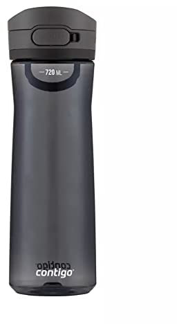 Contigo Jackson drinks bottle, large BPA-free water bottle, 100 % leakproof and dishwasher safe, outdoor sports bottle, for cycling, jogging, hiking, work and school, 720 ml