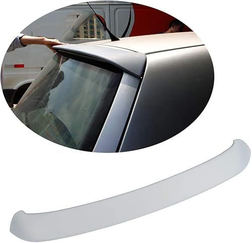 JCING Heck-Dachspoiler passend für Volkswagen VW Golf 4 IV MK4 1998-2004 Werksverkauf unlackiert PU Heckfenster-Flügel-Lippe