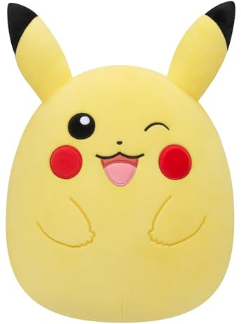 Squishmallows Peluche Pokemon Pikachu 25 cm – Squishmallow Original 2023