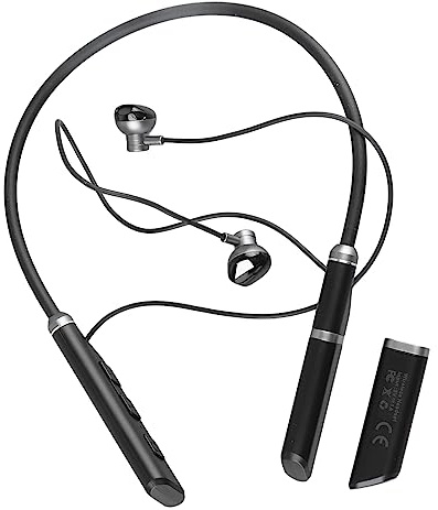 Bluetooth 5.3 Nackbandshörlurar Trådlösa Hörlurar, Djup Bas Brusreducerande Hörlurar med Mikrofon, Svettsäkra Sporthörlurar för Telefonsamtal Musik Sport