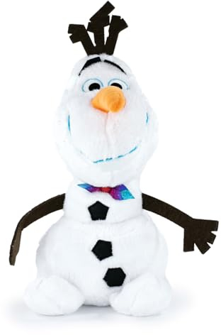 Olaf Frozen Plüschtier mit Fliege, 30 cm, super weiche Qualität