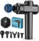 Pistolet de Massage, EKUPUZ Pistolet de Massage Musculaire avec 30 Vitesses, 6 Têtes de Massage et Écran LCD Massage Gun, Léger et Portable, pour l'Exercice Quotidien, Soulager Douleurs Musculaires