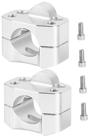 CALLARON Collier De Serrage Rehausseur De Guidon Large Adaptateur De Fixation pour VTT Conversion à Gris