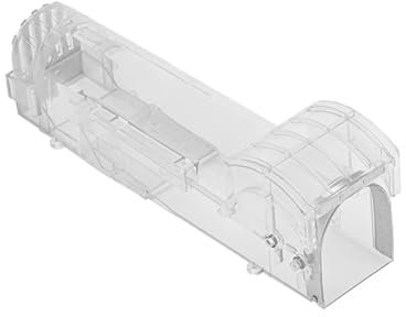 trampas para Ratas, Trampa para Ratones de circulación Continua Jaula for Ratas, Ratones, hámster, Trampa for Ratones Transparente (Color : Transparent)