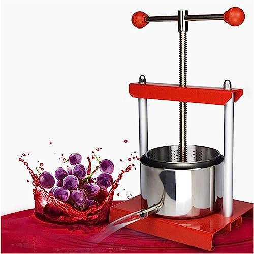 Spremifrutta, Spremiagrumi manuale in acciaio inossidabile, Separatore di succo di vino, Spremiagrumi di limone Estrattore lento, Spremiverdure da cucina