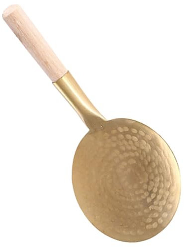 RORPOIR Pala in Rame Per Tofu Cucchiaio Da Portata Mestolo Con Manico Corto Utensile Da Cucina Per La Casa