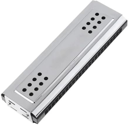 mundharmonika anfänger Professionelle 24-Loch-Tonart Von C&G Silber Doppelseitige Tremolo-Mundharmonika Für Erwachsene Anfänger Und Mundharmonika-Set
