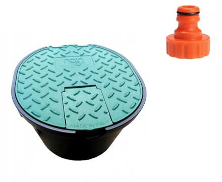 Elektro Softmarkt RAIN Ventilkasten Ventilbox Verteilerkasten mit Kugelhahn 3/4 + Anschluss 3/4