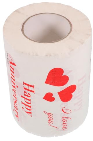 MAGICLULU Toilettenpapier Mit Valentinstagsmotiven Sanft Und Angenehm Für Badezimmerdekoration Geeignet Für Verschiedene Anlässe Wie Zu Hause Im Wohnheim Büro