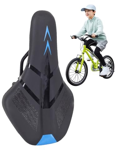 Bvizyelck Kinder Fahrradsattel Kinderfahrradsitz Fahrradsattel Für Mädchen & Junge Wasserdichtes Fahrradkissen Unisex Kinderfahrrad Sattel Universell Für Straßenrad, Citybike, Mountainbike
