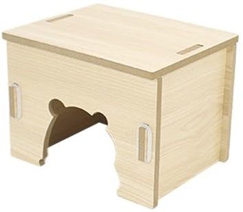 YHAILI Unterschlupfhaus, Hamsterhaus, Kleintierversteck, Höhle, Käfigdekoration für Zwerghamster und Nagetiere, Ruhevorrat