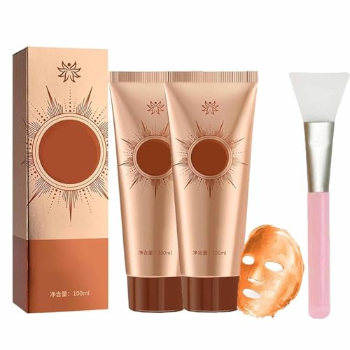 Maschera peel-off anti-imperfezioni alle erbe, maschera peel-off anti-acne, maschera anti-età, nutre in profondità e restringe i pori, adatta a tutti i tipi di pelle, include pennello