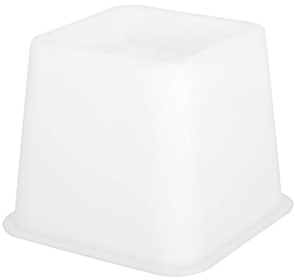 Ausla Set 4 Pollici di Colonnecchino, Colonieri Mobili Impilabili per Dutosi, Allevamenti di Sedie per Piedi di Elefante Si Solleva Fino a 1322 Libbre per Letti, Divani, Tavoli e Sedie, 4.7x4.7x3,9