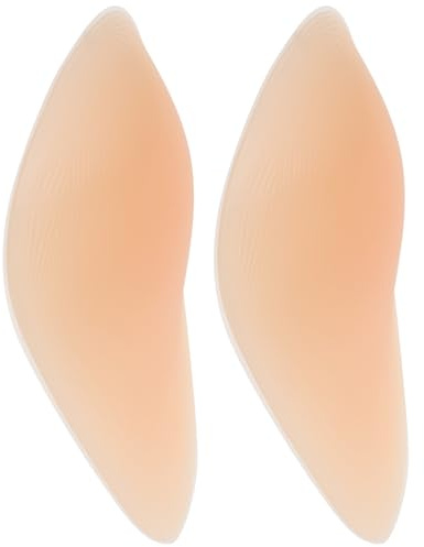 Gogogmee Genouillère Douce en Silicone Beige, Lot de 2, Protection | Protege Genoux, Protege Genou Patinage, Genouillere, Impact et Anti-glisse